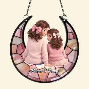 The Most Amazing Mom In The World Suncatcher - Custom Photo Gifts For Mothers 01pgtn280326 - Ornament - GoDuckee