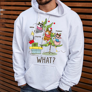 Christmas Cats, Personalized Shirt, Gifts For Cat Lover - Shirts - GoDuckee