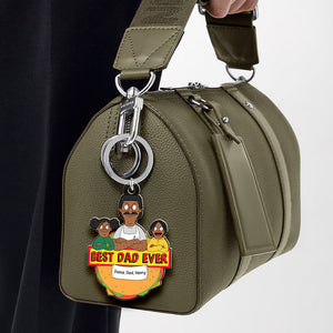 Personalized Gifts For Mom Keychain Best Mom Ever 02TOQN100225HG - Keychains - GoDuckee