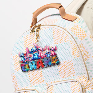 Personalized Gifts For Family Keychain 02OHQN110225 - Keychains - GoDuckee