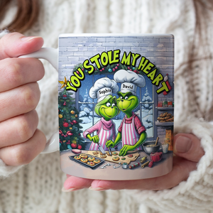 Personalized Funny Christmas Gifts For Couple Coffee Mug 03hupu231124 - Coffee Mug - GoDuckee