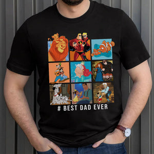 Best Dad Ever Personalized Shirts - 01QHHN270523 - Shirts - GoDuckee