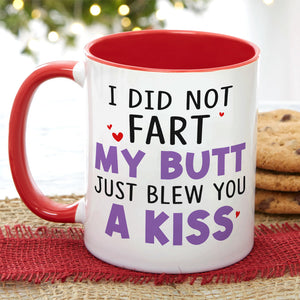 I Did Not Fart-Gift For Couple-Personalized Wine Tumbler- Funny Couple Wine Tumbler - Coffee Mug - GoDuckee