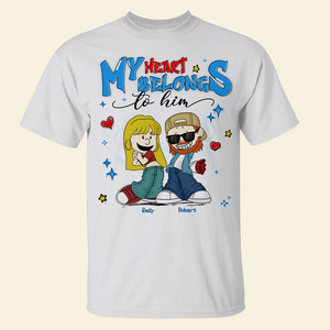 Personalized Gifts For Couple Shirt Y2k Style 02topu030125hg - Shirts - GoDuckee