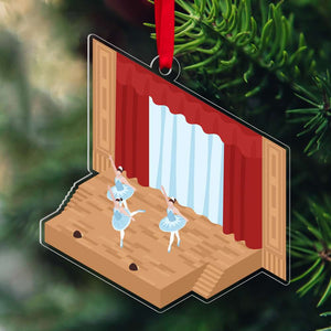 Ballet Dancing, Personalized Ornament, Ballet Dancer Gifts - Ornament - GoDuckee