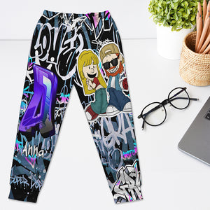 Personalized Gifts For Y2k Outfits Couple Sweatpants 04tgqn020125hg Love Era - Shorts and Pants - GoDuckee