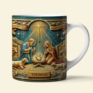 Personalized Gifts For Jesus Lover Coffee Mug, Trust In The Lord 03tgpu311224 - Coffee Mug - GoDuckee