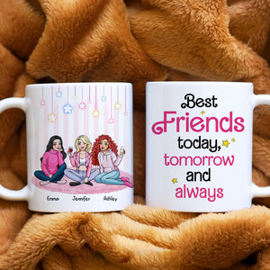 Best Friends Today, Tomorrow and Always 01tohn051223hh Personalized Coffee Mug - Coffee Mug - GoDuckee