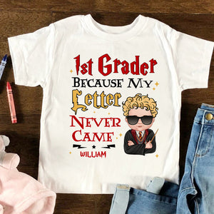 Personalized Gifts For Kid T-shirt 01XQPU100724TM Magic Owl Letter Never Came - Shirts - GoDuckee