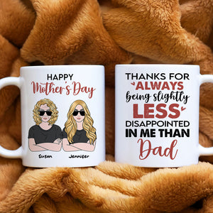 Happy Mother's Day, Gift For Mom, Personalized Mug, Mom And Kid Coffee Mug, Mother's Day Gift - Coffee Mug - GoDuckee