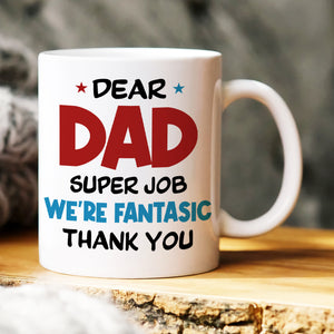 Super Job Dad 05NAHN220523TM Personalized Mug Father's Day Gift - Coffee Mug - GoDuckee