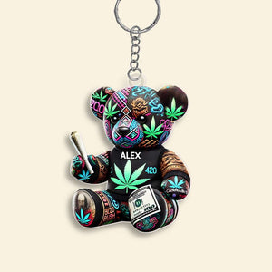 Personalized Gifts For Teddy Bear Lovers Keychain 02TOMH301224 - Keychains - GoDuckee
