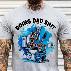 Skeleton Doing Dad Shirt 88acxx260824 Shirt - Shirts - GoDuckee