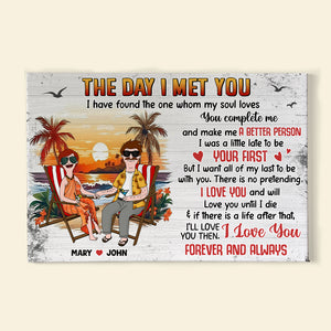 Personalized Gifts For Couple Canvas Print 04xqtn100225pa - Poster & Canvas - GoDuckee