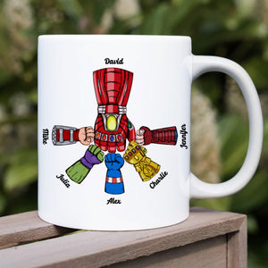 Super Dad Personalized Mug, Gift For Dad-4OHHN090623 - Coffee Mug - GoDuckee