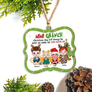 Christmas Day Will Always Be, Gift For Family, Personalized Acrylic Ornament, Kids Ornament, Christmas Gift 01HTHN161023HH - Ornament - GoDuckee