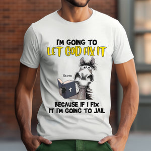 Personalized Anti-social Shirt, Funny Attitude Animals Love God Hate Stupid People 01QHLU231224 - Shirts - GoDuckee