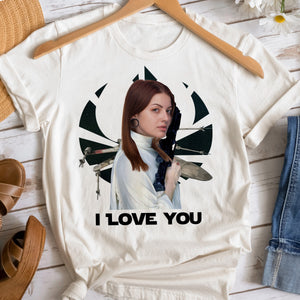 I Love You - I Know, Funny Custom Couple Face Shirts, Gift For Couple, Valentine's Gifts, Couple Shirts - Shirts - GoDuckee