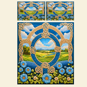 Nature Landscape Scenery Quilt Bedding Set 022HUPU180125 - Blanket - GoDuckee