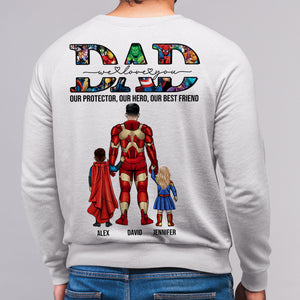 Dad, We Love You, Personalized Shirt 06NAHN030523TM - Shirts - GoDuckee