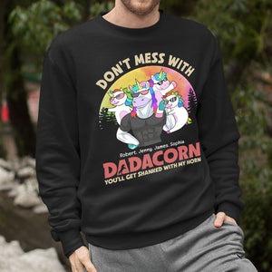 Don't Mess With Dadacorn 03dnpo080623 Personalized Shirt - Shirts - GoDuckee