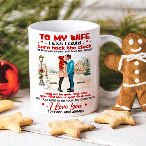 To My Wife - I Love You Forever And Always, Personalized Mug - Coffee Mug - GoDuckee