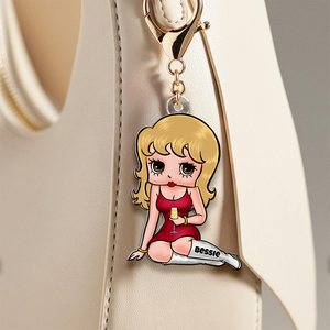 Besties Keychain - Personalized Gifts For Friends 02QHHU020525HH - Keychains - GoDuckee