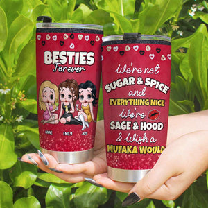 Bestie Forever, Gift For Bestie, Personalized Tumbler, Best Friends Tumbler 05HUHU280723HH - Tumbler Cup - GoDuckee