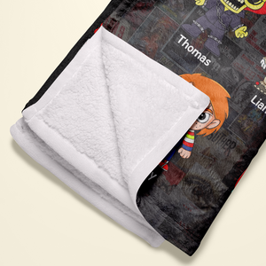 Personalized Gifts For Mom Blanket 04ohpu220225 Little Horrors - Blanket - GoDuckee