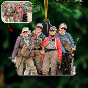 Hunting Custom Shape Acrylic 1 Side - Custom Photo - 03acqn141123 - Ornament - GoDuckee