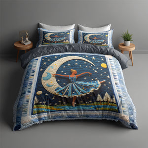 Personalized Gifts For Ballet Lovers Quilt Bed Set 04hutn180125 - Blanket - GoDuckee