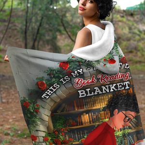 Personalized Gifts For Book Lover Blanket Hoodie 01tgpu271124hg - Blanket - GoDuckee