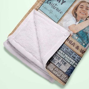 Personalized Gifts For Couple Blanket You Are My Life Now And Forever - Blanket - GoDuckee