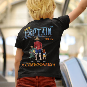 Personalized Gifts For Dad Shirt Every Captain Needs Crewmates 03QHHN190324PA-1 - 2D Shirts - GoDuckee