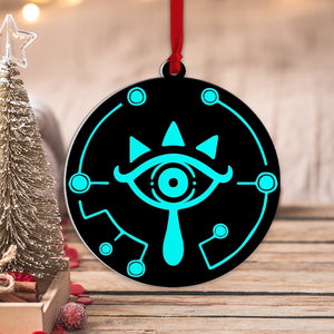 Circle Acrylic Ornament -PW-03NATN280823, Gift For Christmas - Ornament - GoDuckee