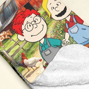 Personalized Gifts For Farmer Couple Blanket 01qhpu130125hg You're My Queen/King - Blanket - GoDuckee