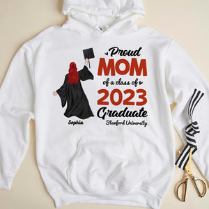Proud Mom Of A Class Personalized Graduate Shirt - Shirts - GoDuckee