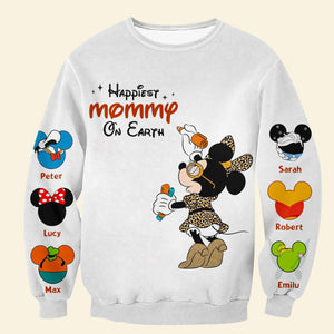 Personalized Gift For Grandma 3D Shirt, Adorable Bear Charms 01ACDT220325 - AOP Products - GoDuckee