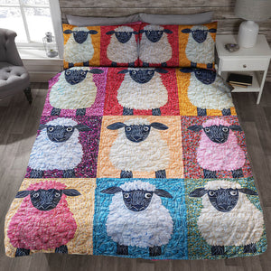 Personalized Gifts For Sheep Lovers Quilt Bed Set 03qnqn061124 - Blanket - GoDuckee