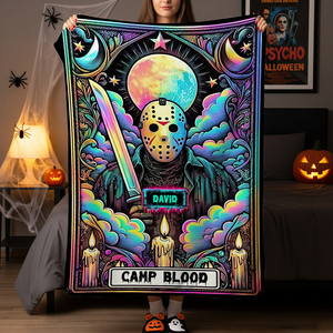 Halloween Villain Blanket Personalized Gifts For Fans 03HUTN070825 - Blanket - GoDuckee