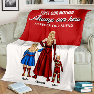 Mom- 07qhhn120423tm Personalized Blanket - Blanket - GoDuckee