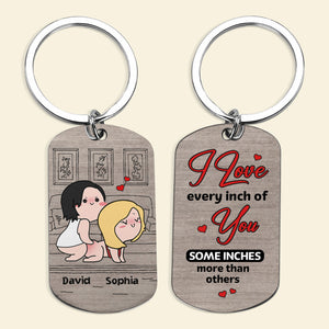 Personalized Gifts For Couple Keychain Naughty Couple 01XQDT191224HH - Keychains - GoDuckee