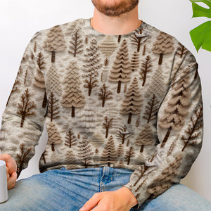 Christmas Embroidery Seamless Pattern, Xmas Shirt, Gift For Christmas - AOP Products - GoDuckee