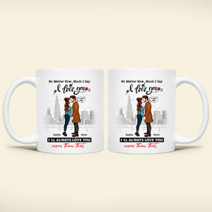 Personalized Gifts For Couple Coffee Mug I Say I Love You - Coffee Mug - GoDuckee