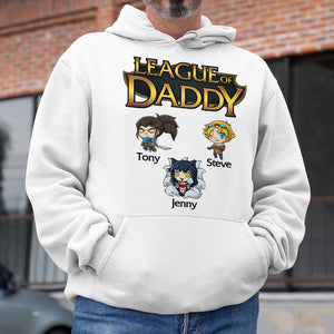 League Of Daddy Personalized Shirt 05DNPO260523 - Shirts - GoDuckee
