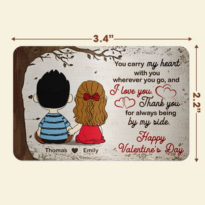 Personalized Gifts For Couple Wallet Card 06kapu301224hg - Wallet Card - GoDuckee