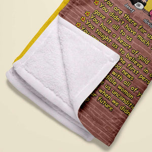 Personalized Gifts For Mom Blanket We Love You Mom 03TODT100125HH - Blanket - GoDuckee