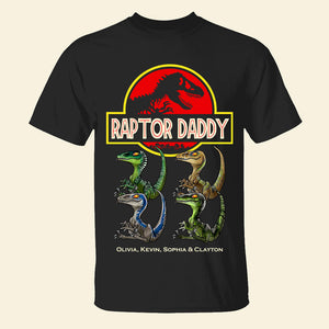 Personalized Gifts For Dinosaur Dad Shirt 03HUDT120325 - Shirts - GoDuckee