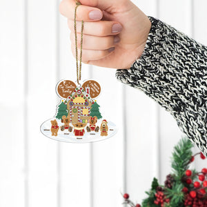 Merry Christmas 2023-Personalized Acrylic Ornament PW17-AONMT- 03htdt021123 - Ornament - GoDuckee