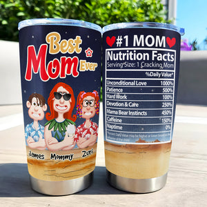 Personalized Gifts For Mom Tumbler Best Mom Ever 02TODT010325PA - Tumbler Cup - GoDuckee